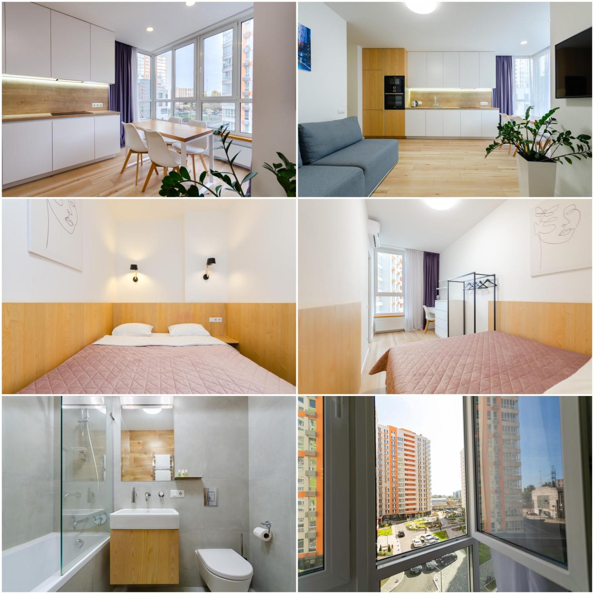 Petrovdom Apartments 78-170 In Rc Nivki Park, 67А Beresteiskyi Avenue Kiev Ngoại thất bức ảnh